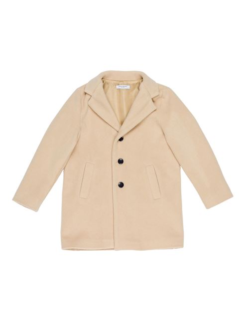 Cappotto monopetto PAOLO PECORA JUNIOR | PP3826BEIGE